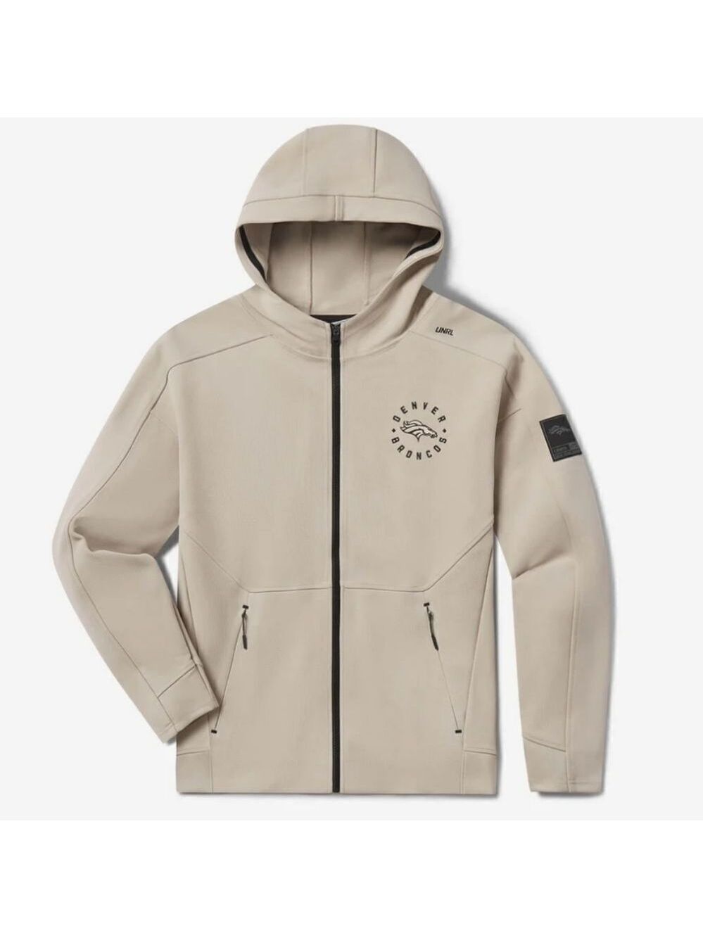 793 NWT UNRL x Broncos Impact Full-Zip SIZE SMALL Color SAND
